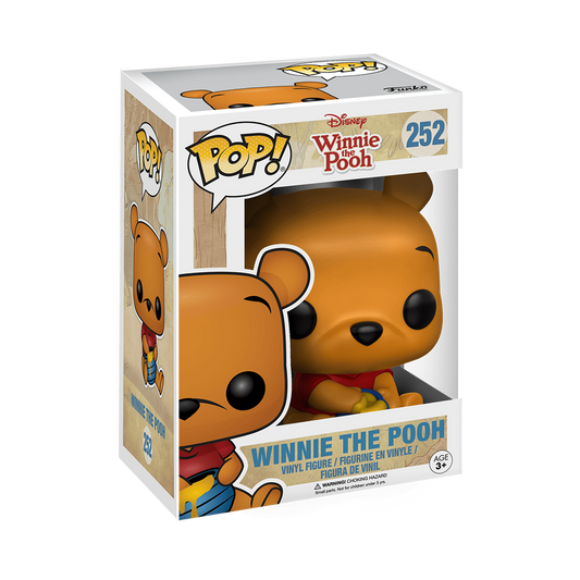 Funko Pop! Disney - Winnie The Pooh 252 - Winnie The Pooh [Hot Topic] Vinyl Figure
