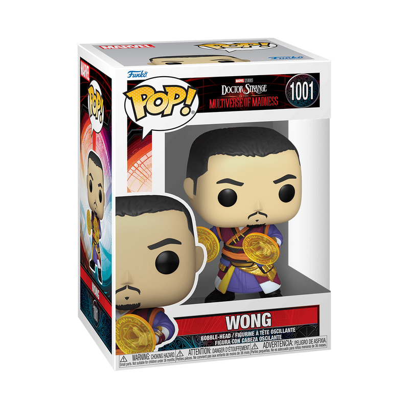 Funko Pop! Marvel - Wong 1001 - Doctor Strange in the Multiverse of Madness Vinyl Figure