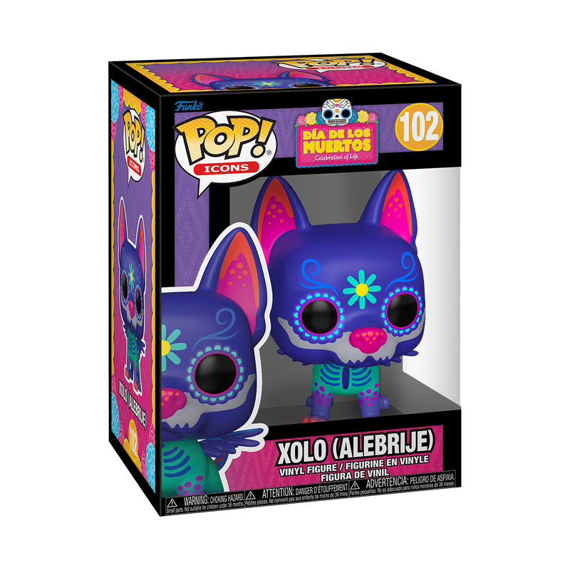Funko Pop! Icons - Xolo (Alebrije) 102 - Dia de los Muertos Vinyl Figure