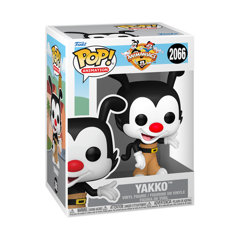 Funko Pop! Yakko Warner #2066 Animaniacs Vinyl Figure
