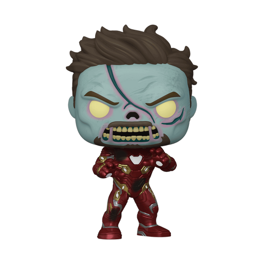 Funko Pop! Marvel - Zombie Iron Man 944 - What If...? Vinyl Figure