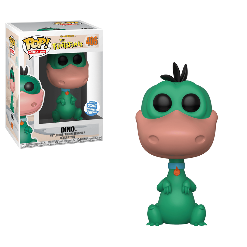Funko Pop! Animation - Dino 406 - The Flintstones [Funko-shop.com 2500] Vinyl Figure