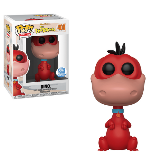 Funko Pop! Animation - Dino 406 - The Flintstones [Funko-shop.com 2500] Vinyl Figure