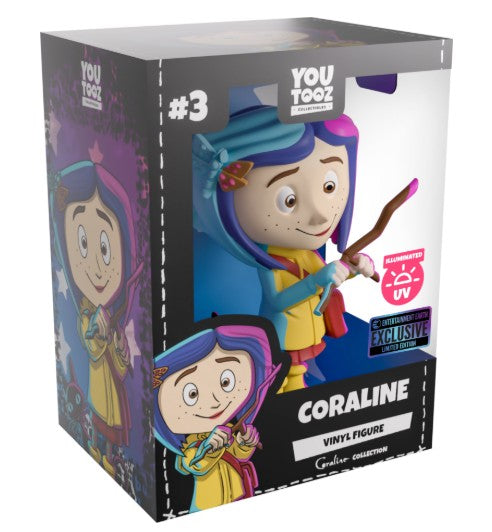 Youtooz - Coraline - Coraline [Entertainment Earth] Variant Vinyl Figure