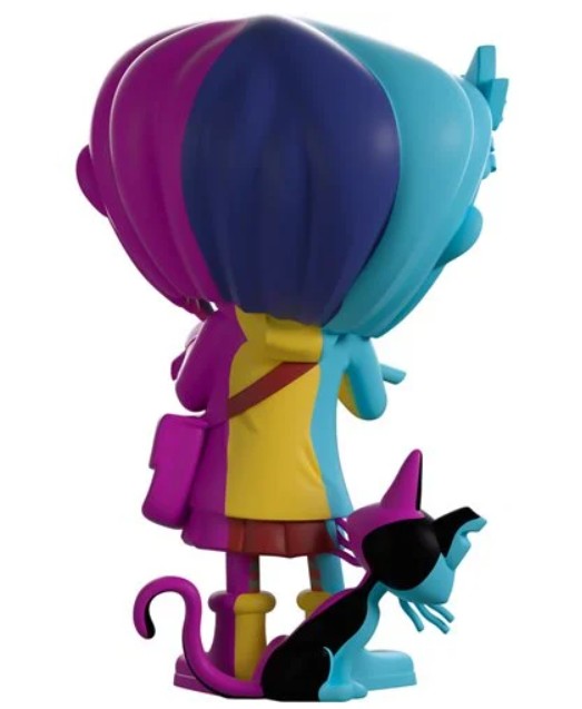 Youtooz Coraline and the Cat Illuminated Variant Vinyl Figure #3 - Entertainment Earth Exclusive