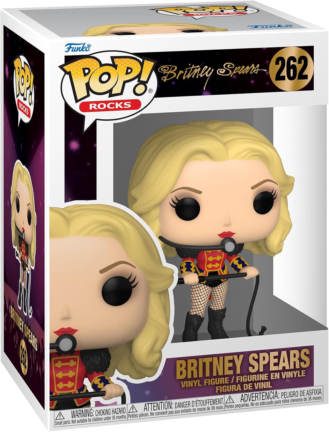 Funko Pop! Rocks - Britney Spears (Circus) 262 - Britney Spears Vinyl Figure