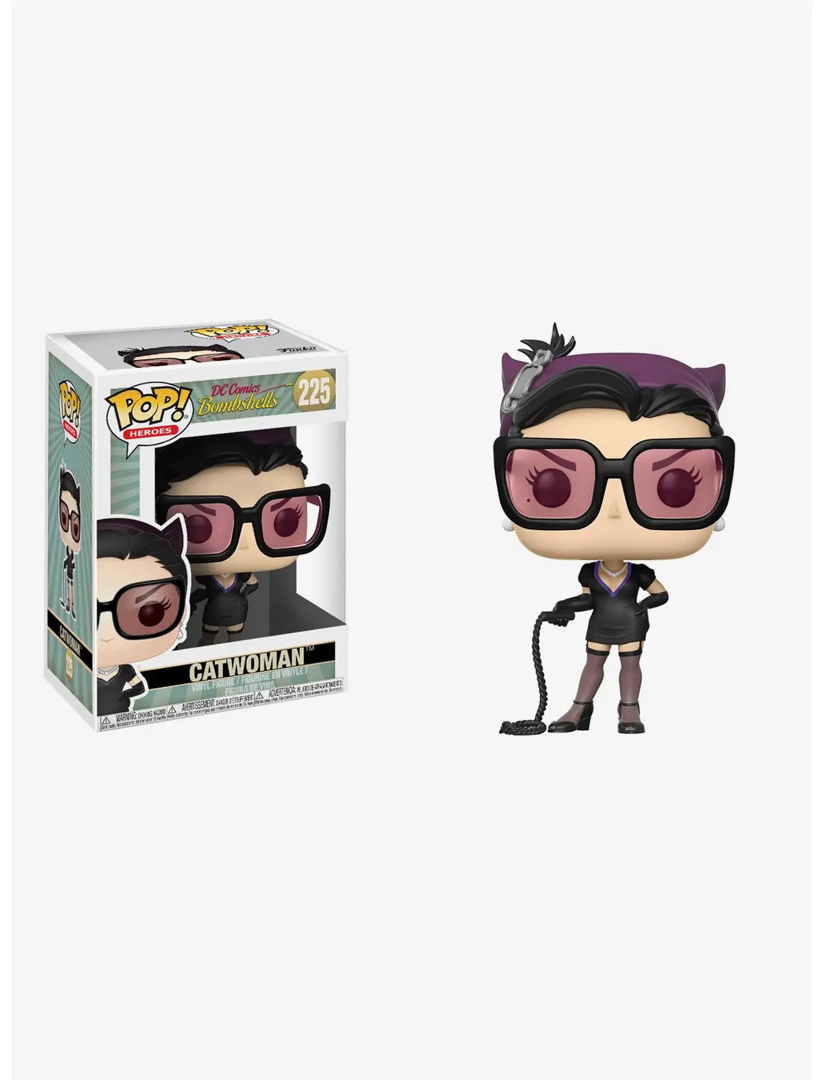 Funko Pop! Heroes - Catwoman 225 - DC Comics Bombshells Vinyl Figure