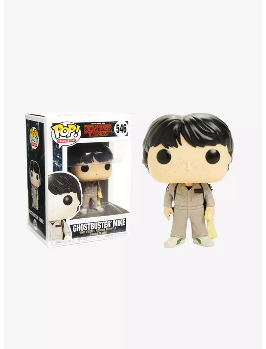 Funko Pop! Television - Ghostbuster Mike 546 - Stranger Things Vinyl Figure