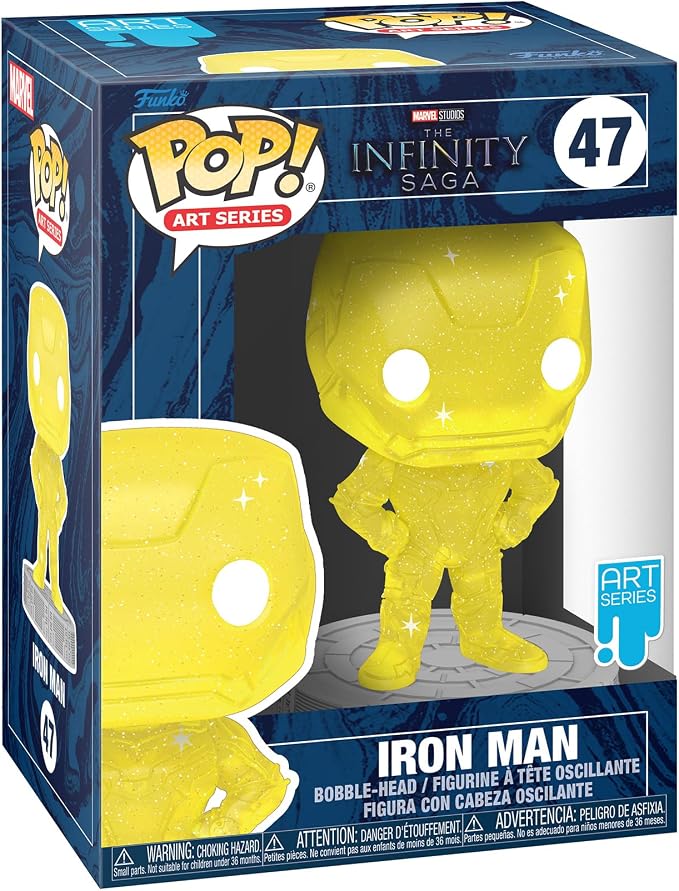 Funko Pop! Art Series - Iron Man 47 - The Infinity Saga Vinyl Figure