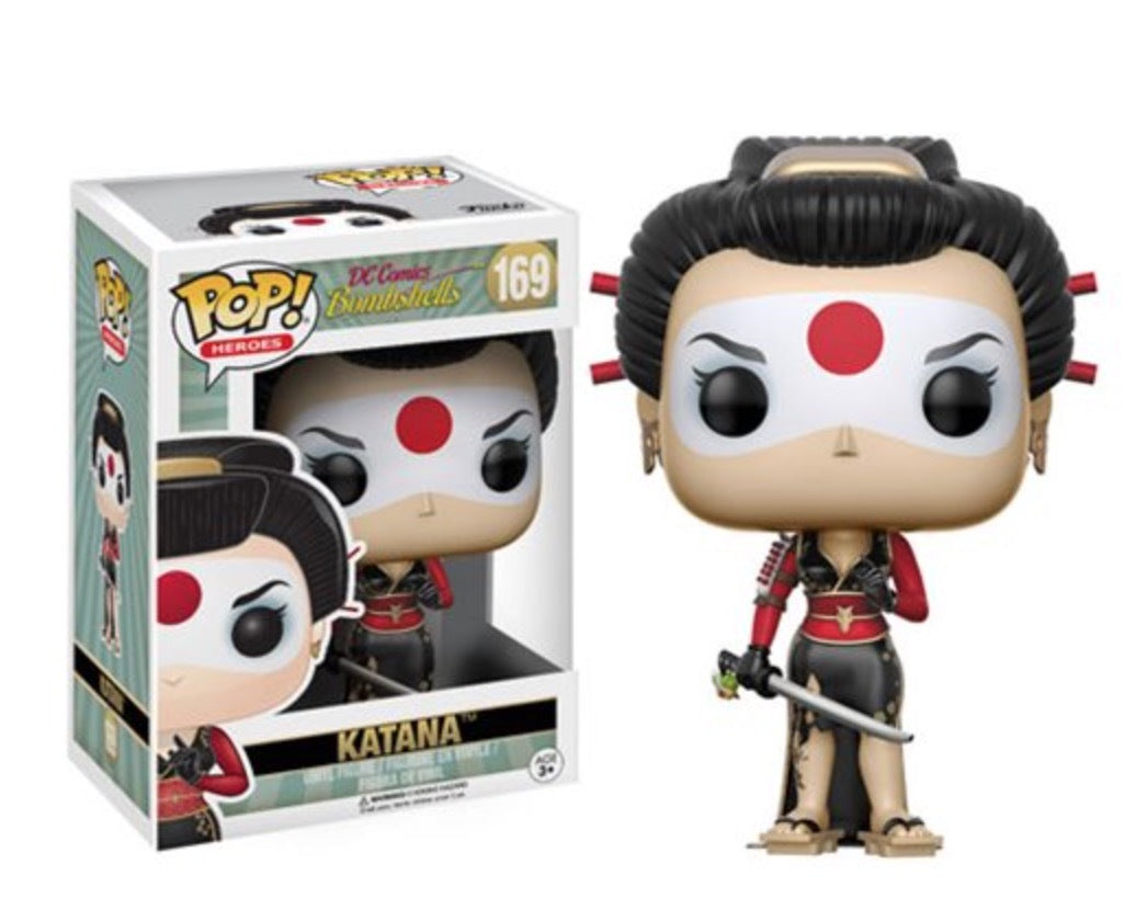 Funko Pop! Heroes - Katana 169 - DC Comics Bombshells Vinyl Figure