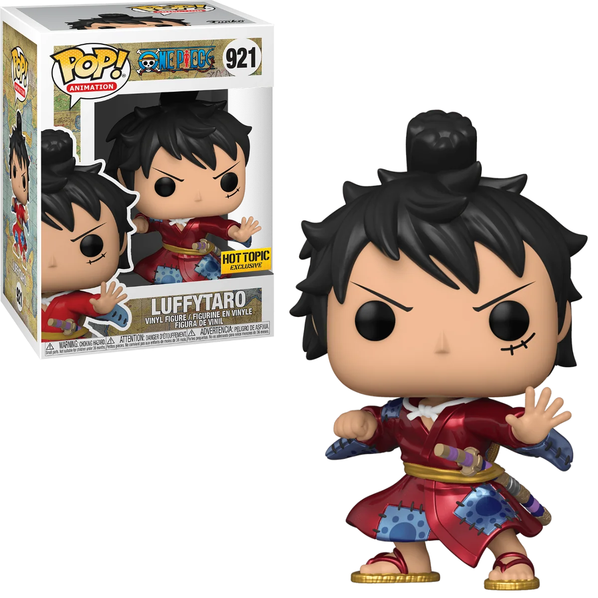 Funko Pop! Animation - Luffytaro 921 - One Piece [Hot Topic] Vinyl Figure