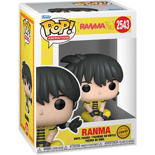 Funko Pop! Animation - Ranma 2543 - Ranma 1/2 [Chase] Vinyl Figure