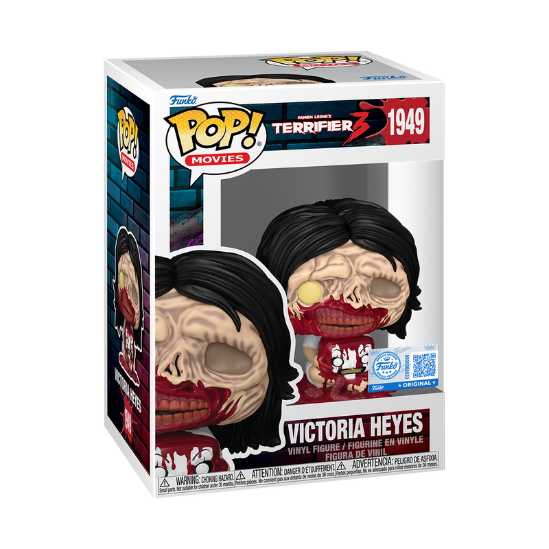 Funko Pop! Movies: Victoria Heyes #1949 Terrifier 3 Vinyl Figure (Entertainment Earth Exclusive)
