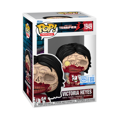 Funko Pop! Movies: Victoria Heyes #1949 Terrifier 3 Vinyl Figure (Entertainment Earth Exclusive)