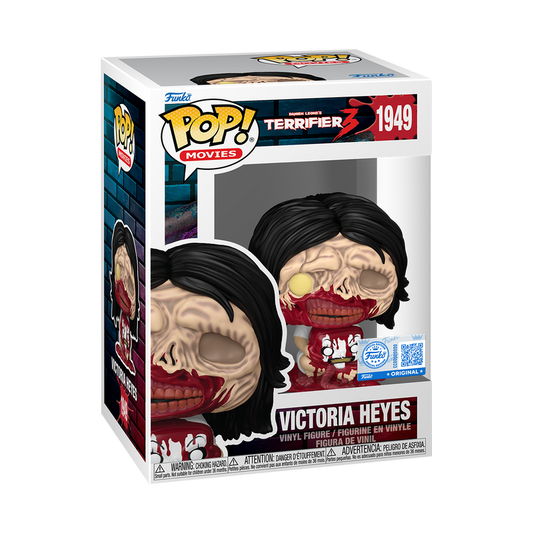 Funko Pop! Movies: Victoria Heyes #1949 Terrifier 3 Vinyl Figure (Entertainment Earth Exclusive)