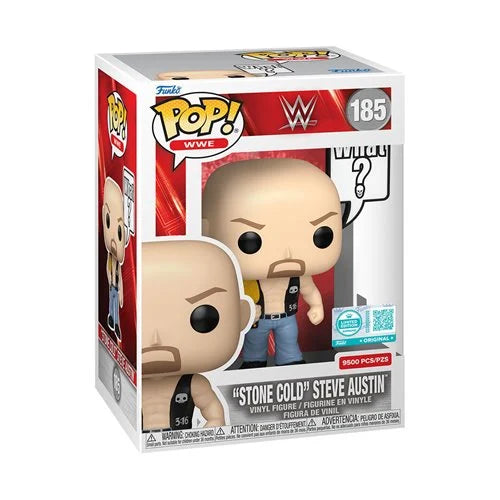 Funko Pop! WWE Stone Cold Steve Austin  #185 (Entertainment Earth)