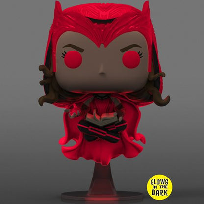 Funko Pop! Scarlet Witch 823 - Marvel Studios Wanda Vision [Entertainment Earth, GITD] Vinyl Figure