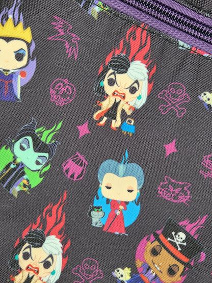 Loungefly Funko Pop! Disney: Villains Crossbody Passport Bag