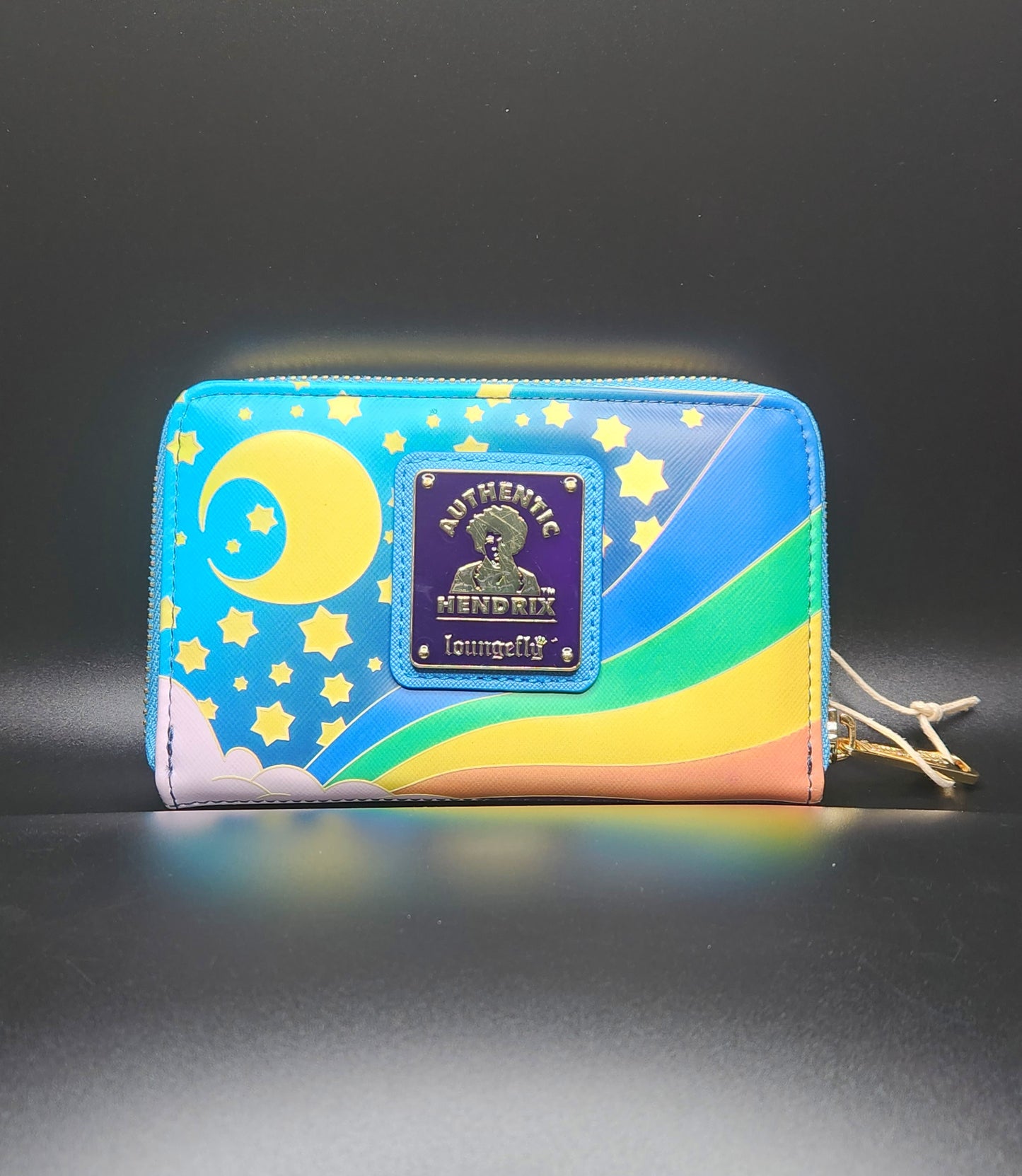 Loungefly Jimi Hendrix Psychedelic Glow-in-the-Dark Zip Around Wallet