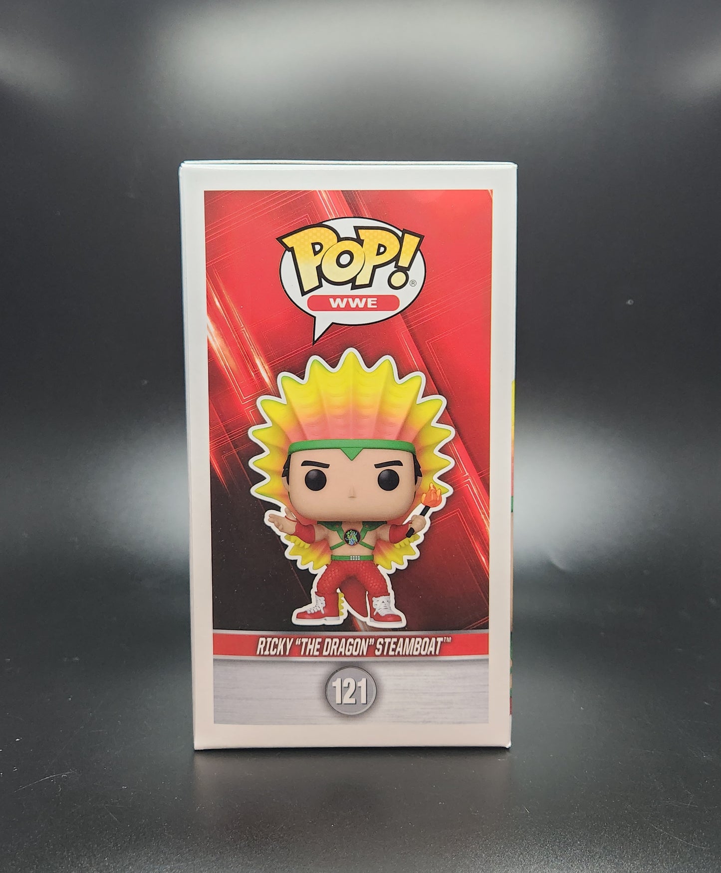 Funko Pop! WWE: Ricky "The Dragon" Steamboat #121 Vinyl Figure
