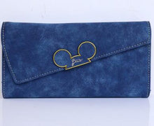 Mickey Mouse Color Scrubs Long Womens Wallet