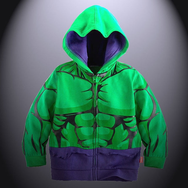 Boys Avengers Marvel Superhero Hoodie 2-7T