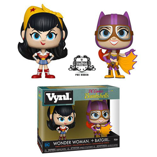 Funko VYNL. DC Bombshells Wonder Woman and Batgirl 2-Pack