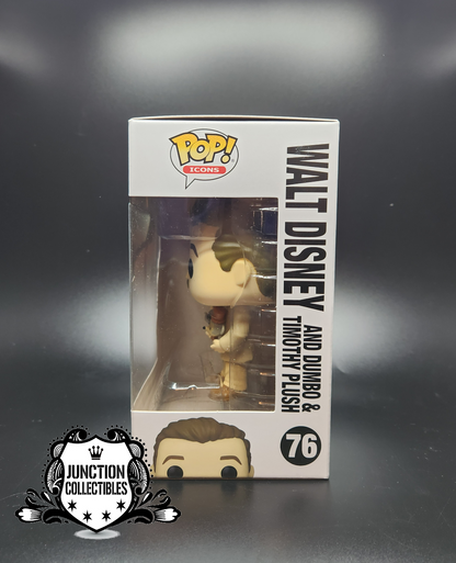 Funko Pop! Walt Disney W/ Dumbo & Timothy - Disney 100  #76 Icons