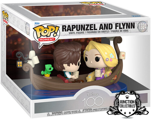 Funko Pop! Movie Moment Disney 100th #1324 Rapunzel and Flynn Vinyl Figure