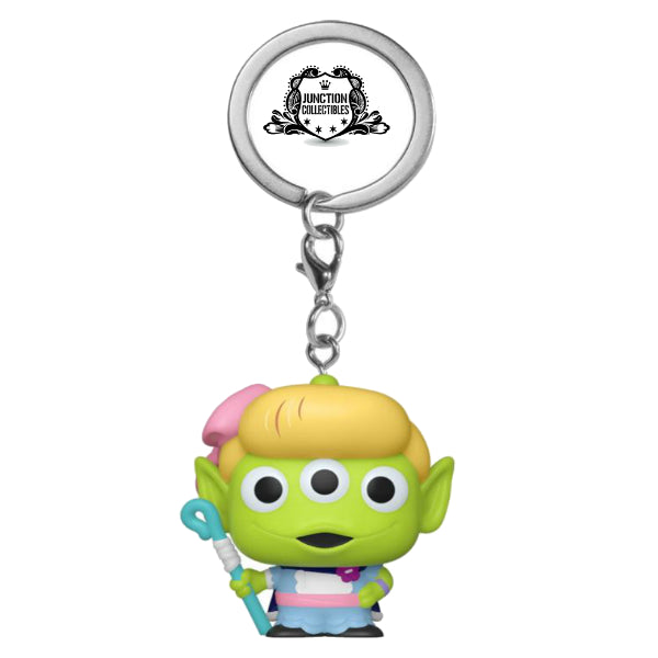 Funko Pocket Pop! Pixar 25th Alien Remix as Bo Peep Vinyl Keychain