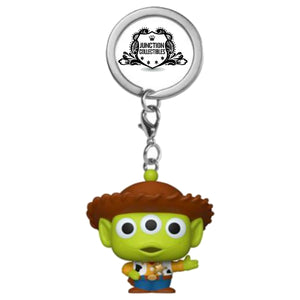 Funko Pocket Pop! Pixar 25th Alien Remix as Woody Vinyl Keychain