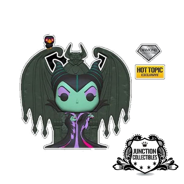 Funko Pop! Disney Villains Maleficent on Throne (Diamond Hot Topic Exclusive) Vinyl Figure