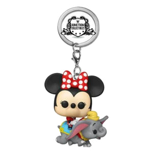 Funko Pocket Pop! Disneyland 65th Minnie Mouse Dumbo Ride Vinyl Keychain