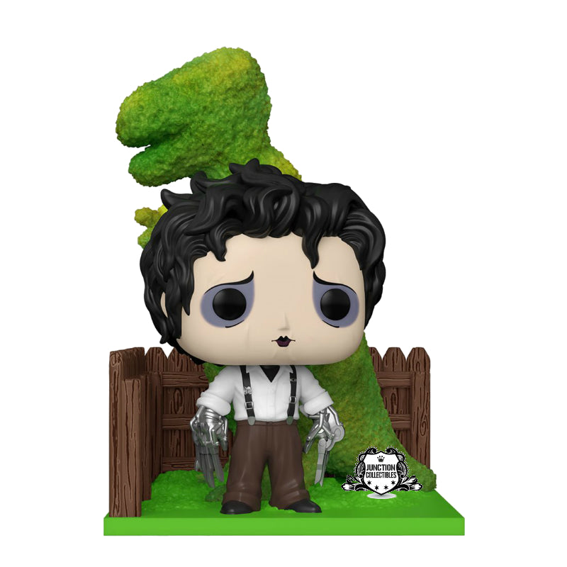 Funko Pop! Edward Scissorhands Edward with Dino Hedge Deluxe Vinyl Figure