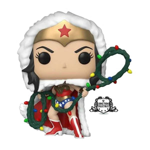Funko Pop! Holiday Wonder Woman with Lights Lasso Vinyl Figure