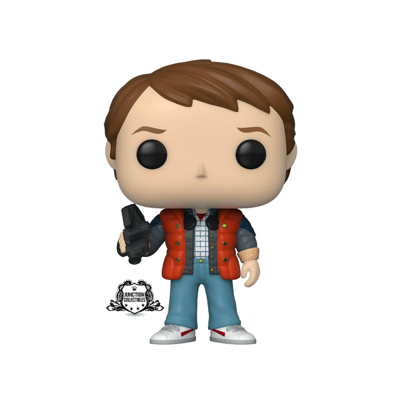 Funko Pop! Back To The Future Marty McFly In Puffy Vest Vinyl Figure