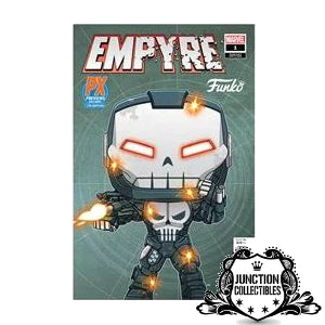 Funko Pop! Marvel Punisher War Machine (Previews Exclusive)  w/ Comic Vinyl Figure