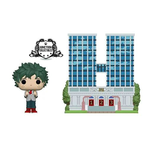 Funko Pop! My Hero Academia U.A. High School with Deku in Uniform Vinyl Town