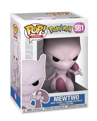 Funko Pop! Games - Mewtwo 581 - Pokemon Vinyl Figure