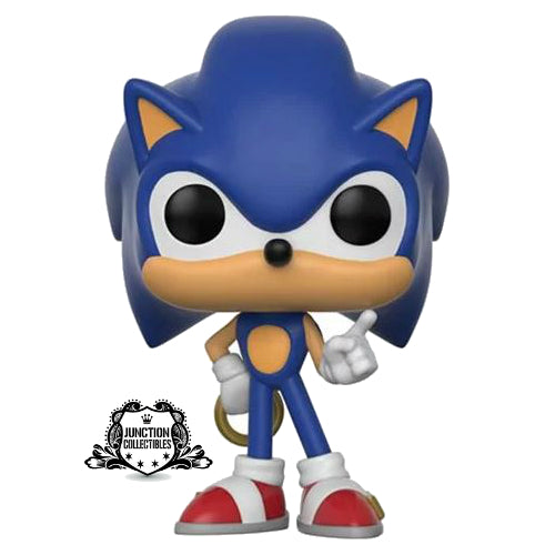 Funko Pop! Sonic The Hedgehog With Ring Vinyl Figure
