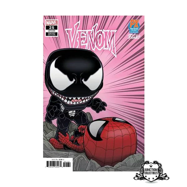 Funko Pop! Venom Vs. Spider-Man Moment (Previews Exclusive) w/ Comic Vinyl Figure 2-Pack