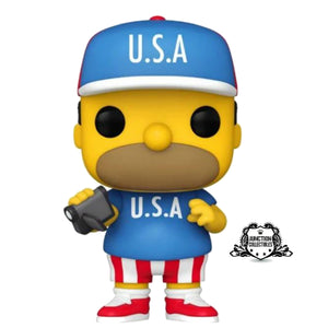 Funko Pop! The Simpsons USA Homer Vinyl Figure