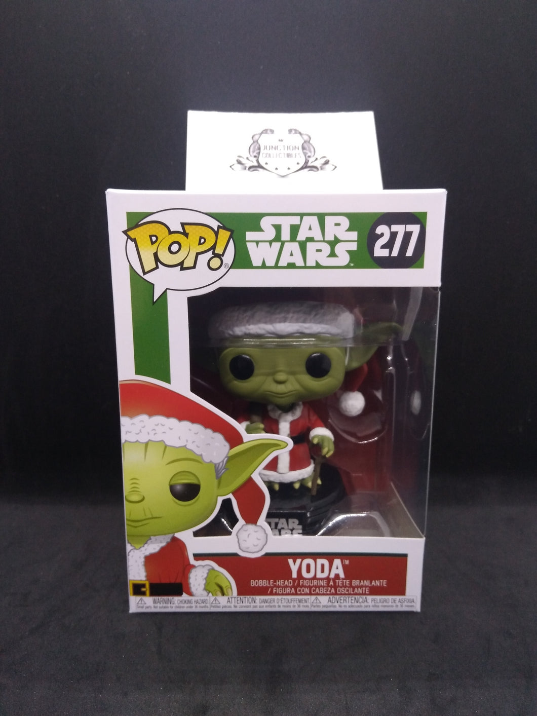 Funko Pop! Holiday Star Wars #277 Yoda Santa Vinyl Figure