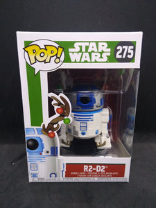 Funko Pop! Holiday Star Wars #275 R2-D2 with Antlers Vinyl Figure