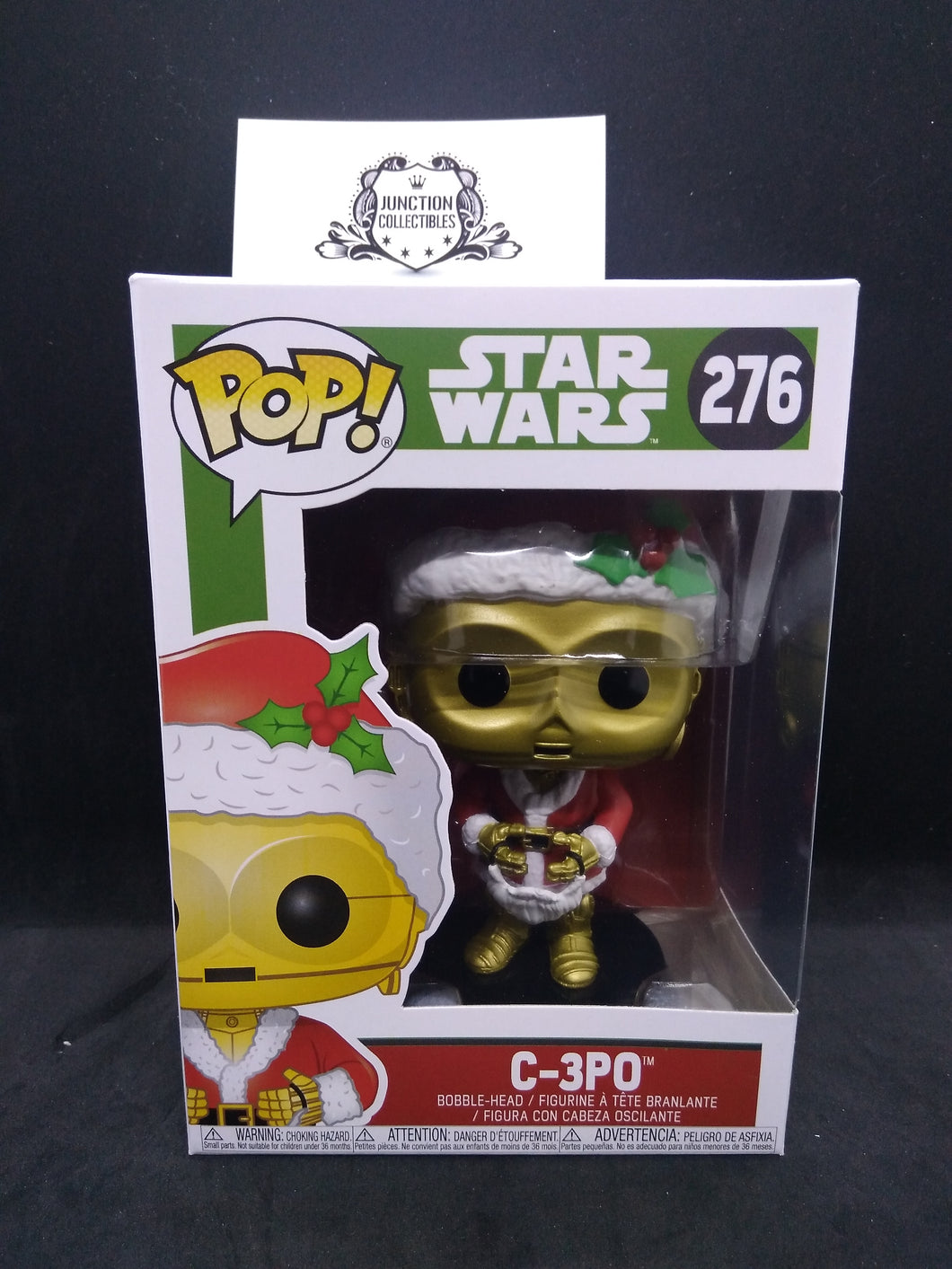 Funko Pop! Holiday Star Wars #276 C-3PO as Santa Vinyl Figure