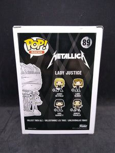 Funko Pop! Rocks #89 Metallica Lady Justice Vinyl Figure