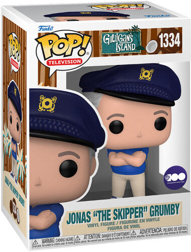Funko Pop! Television - Jonas 'The Skipper' Grumby 1334 - Gilligan's Island Vinyl Figure
