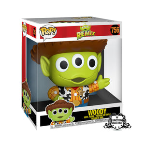 Funko Pop! Pixar 25th Anniversary Alien as Woody 10-Inch Vinyl Figure